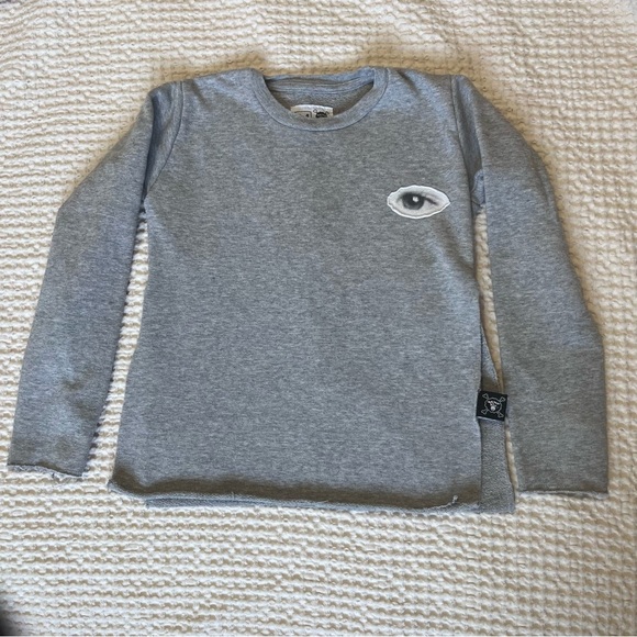 NUNUNU Girls Crewneck Sweater Size 3-4 - Picture 1 of 8